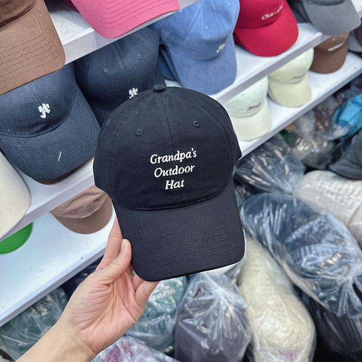 Men's Cotton Baseball Cap Bowlift