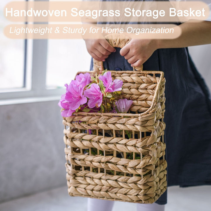Decorative Woven Wall Flower Holder Bowlift