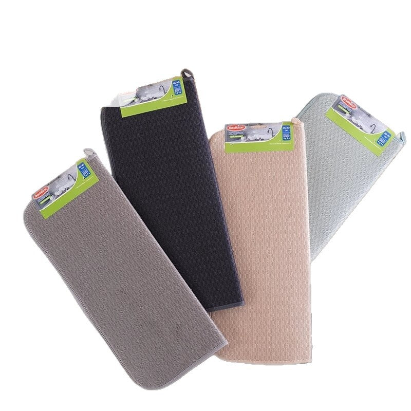 Ultra-Absorbent Microfiber Drying Mat Bowlift