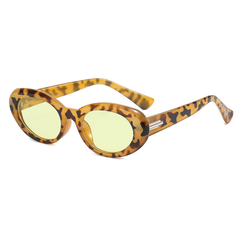 Women's elegant oval-shaped sunglasses with high-quality lenses Bowlift