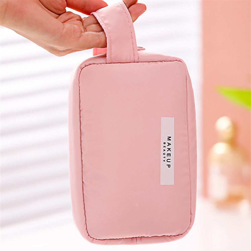 Dual Compartment Travel Makeup Organizer Bowlift