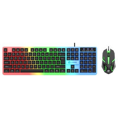 RGB Gaming Keyboard and High-Precision Mouse Set Bowlift