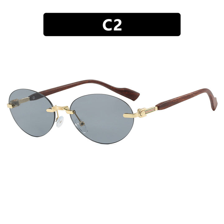 Women's fashionable sunglasses in elegant retro style with high-quality lenses and wooden details Bowlift