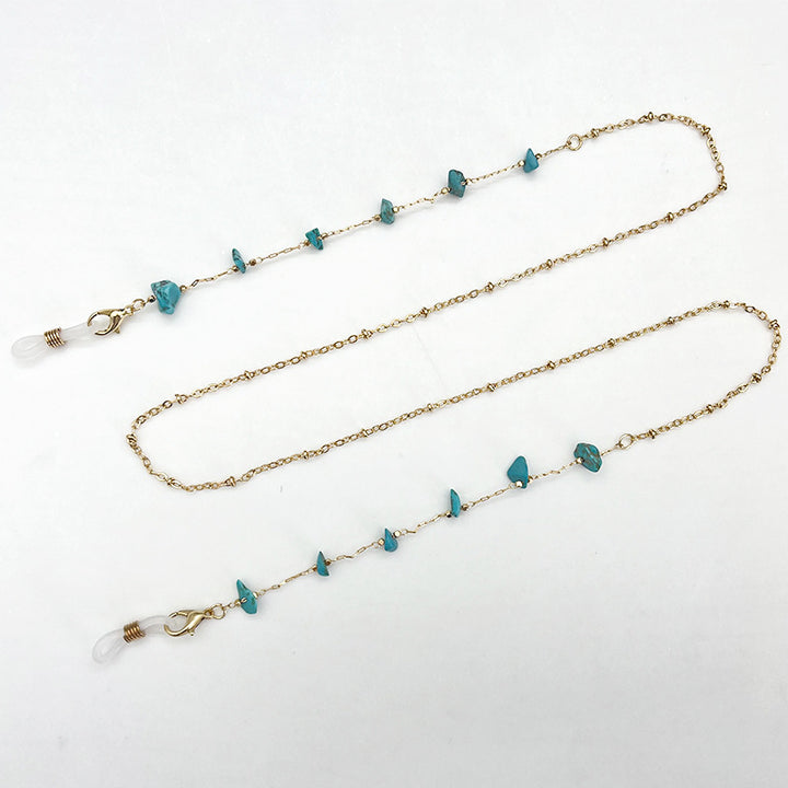 Colorful Gemstone Eyewear Chain Bowlift