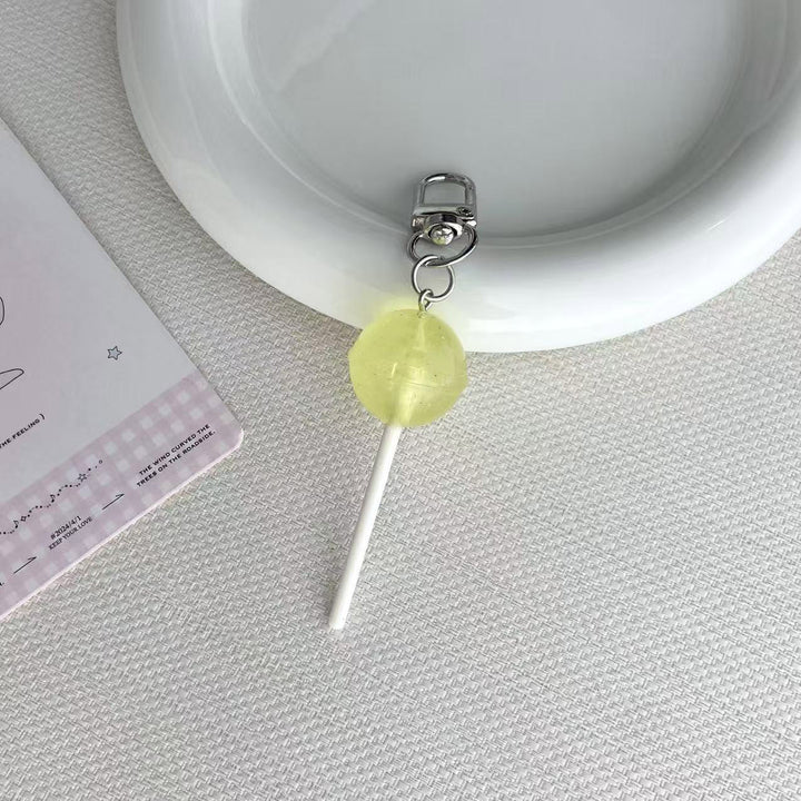 Lollipop-Inspired Charm Keychain Bowlift