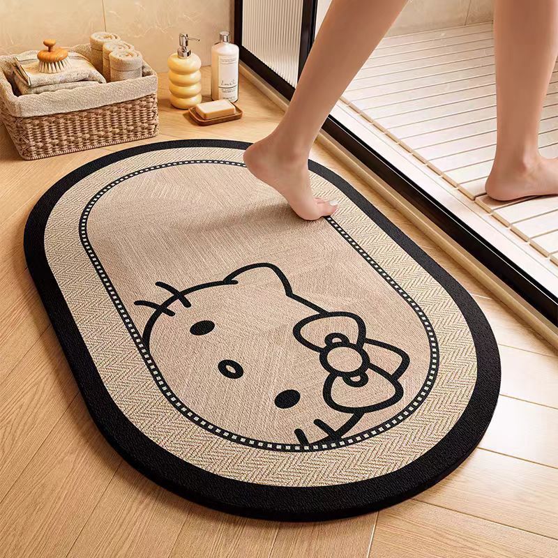 Cute Cartoon Bath Mat Bowlift