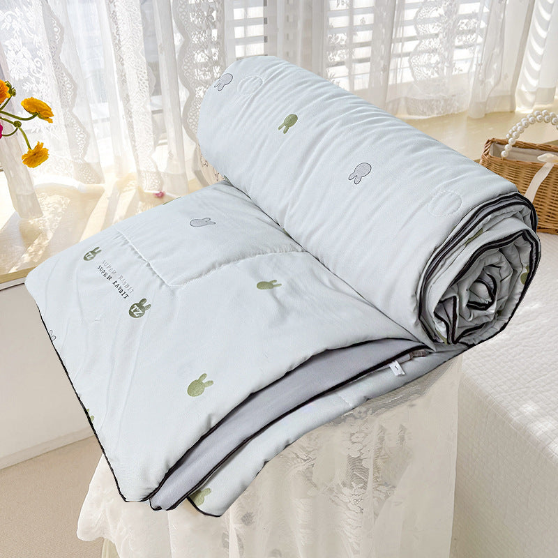 Floral Embroidered Comforter Bowlift