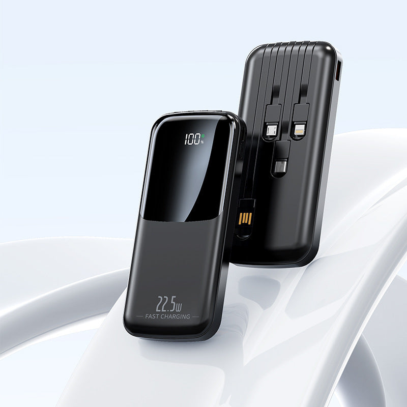 Power bank with intelligent high-speed charging and digital display Bowlift