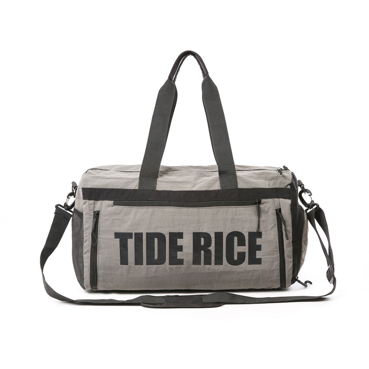 Sporty Duffel Bag With Expandable Interior And Durable Compartments Bowlift