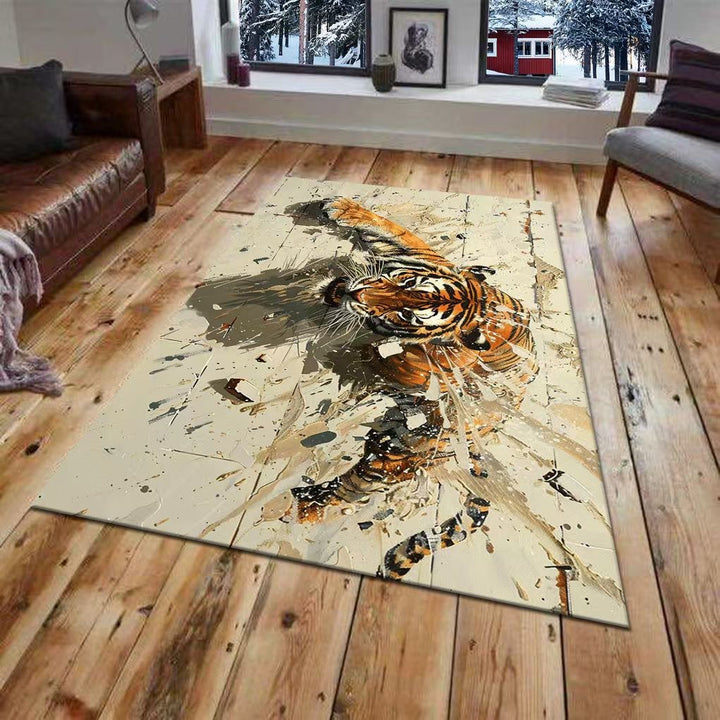 3D Printed Tiger Wall Mural Bowlift