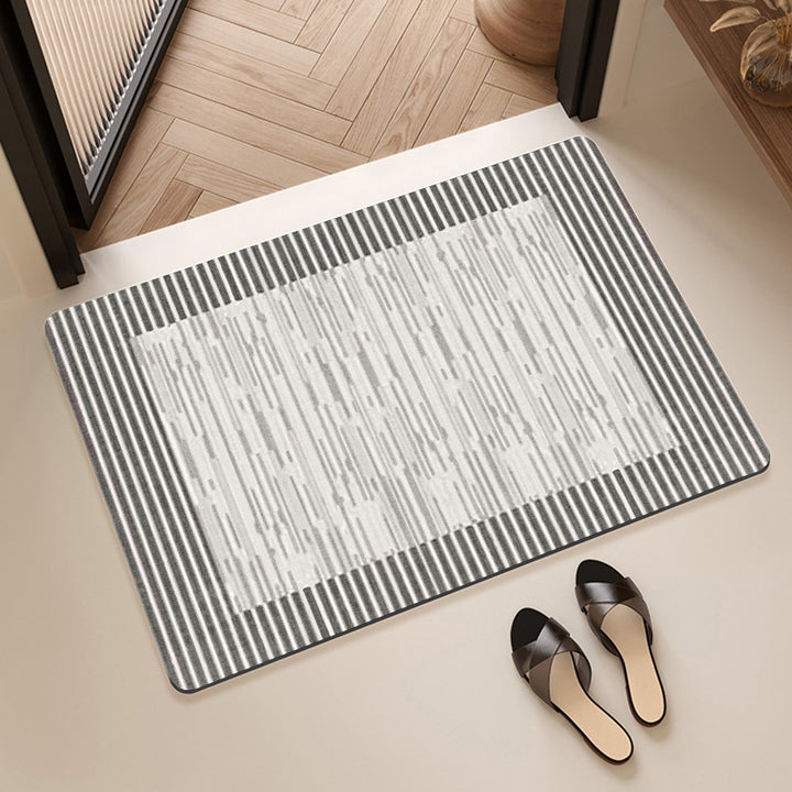 Geometric Patterned Bath Mat Bowlift