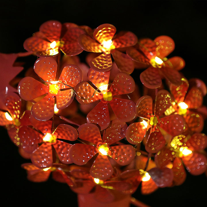 Decorative Metal Peacock Garden Stake Sculpture With Integrated LED Fairy Lights And Weatherproof Outdoor Stake Bowlift