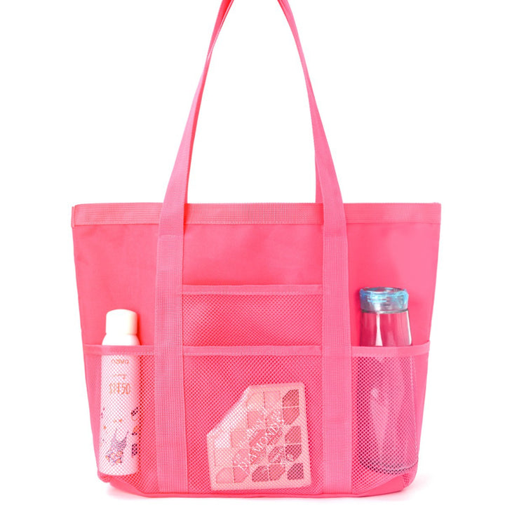 Multifunctional shopping bag with practical outer pockets Bowlift