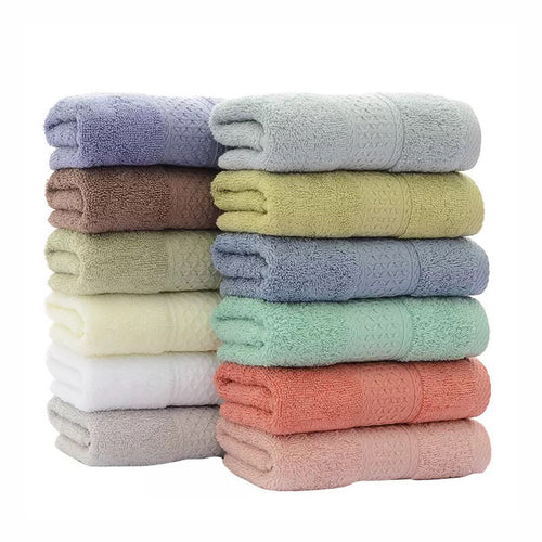 Terry Towel Set with Elegant Border Bowlift