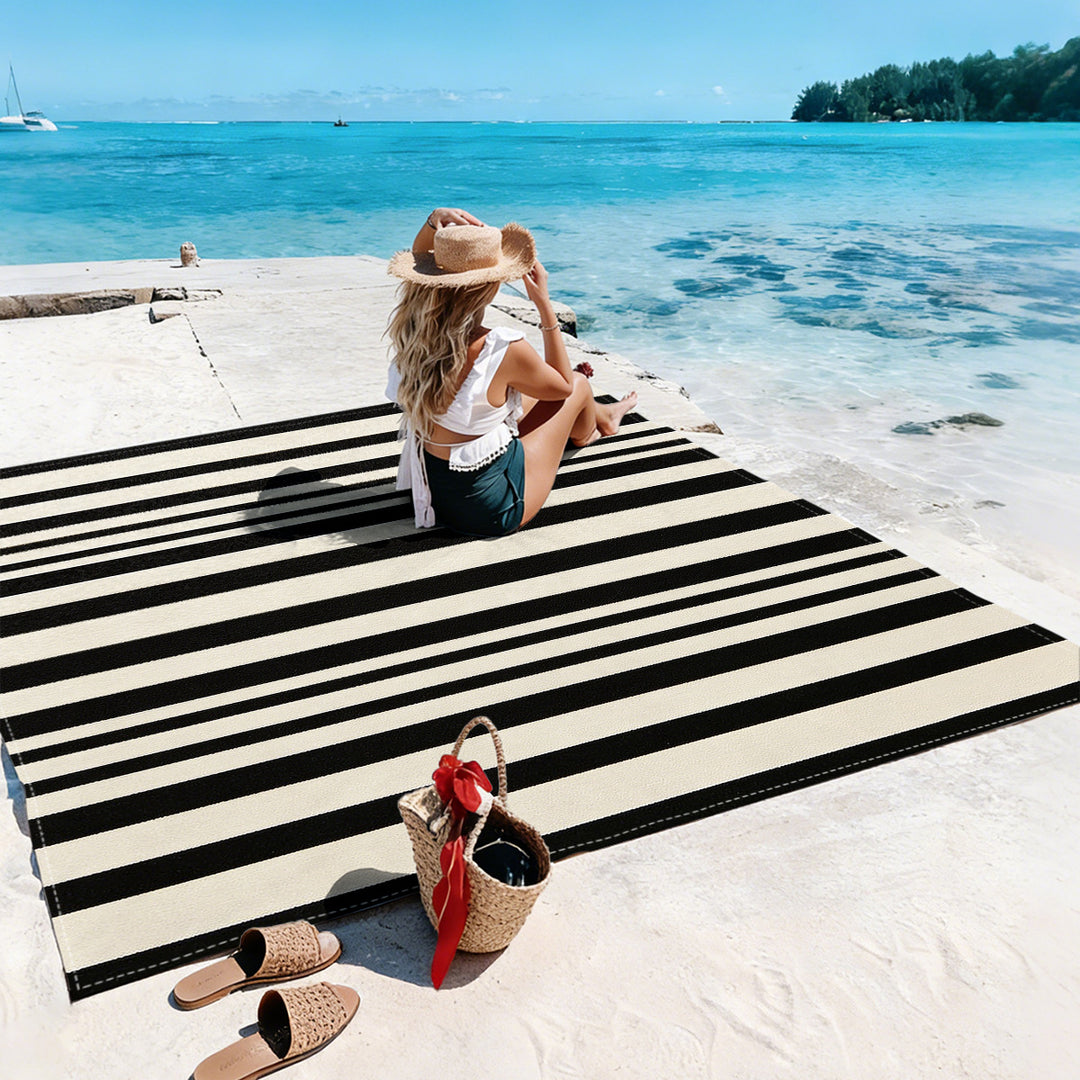 Mandala Design Beach Mat Bowlift