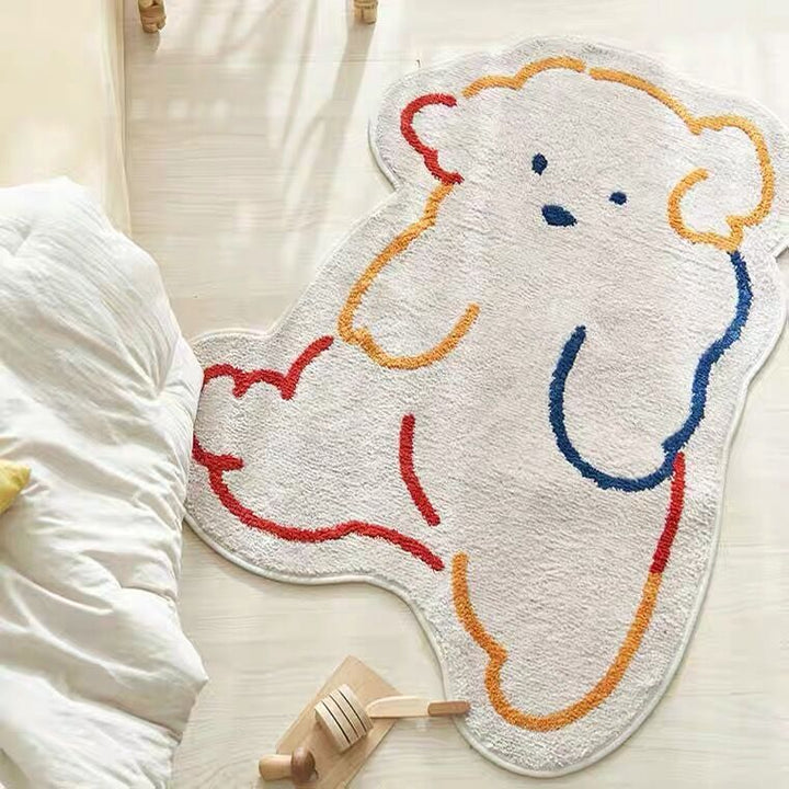 Cat Design Bath Mat Bowlift