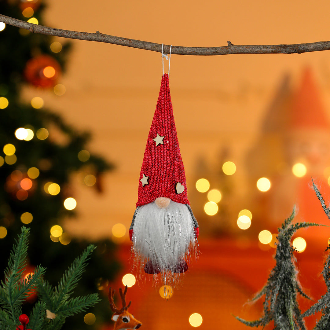 Decorative Plush Gnome Ornament Bowlift