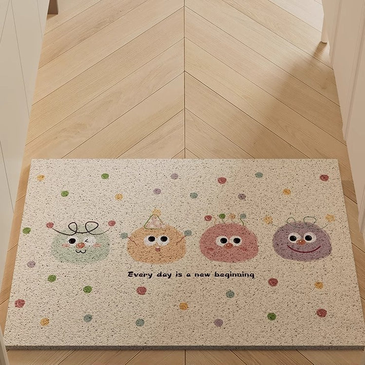 Fun Character Welcome Mat Bowlift