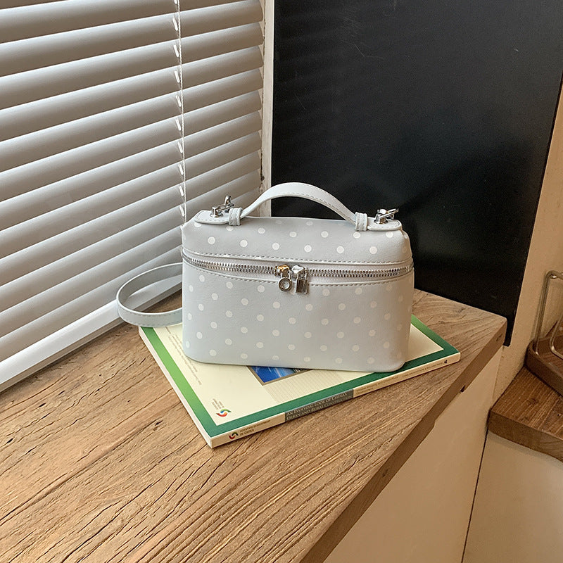 Polka Dot Fashion Handheld Carrier Bowlift