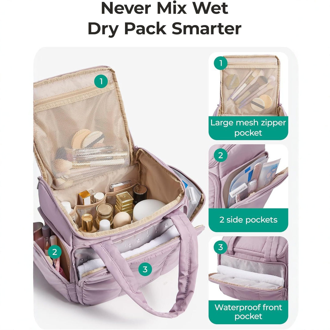 Insulated Multi-Pocket Tote Bag Bowlift