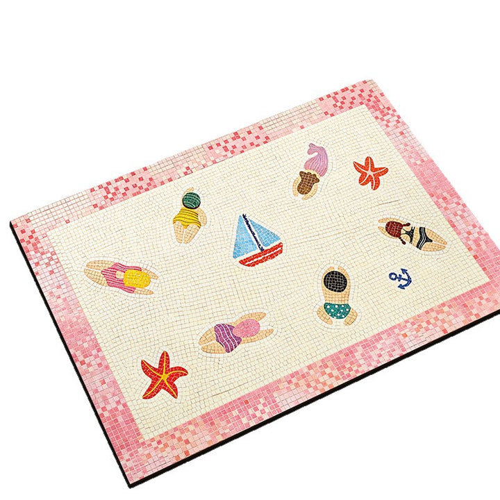 Fun-Themed Bathroom Mat Bowlift