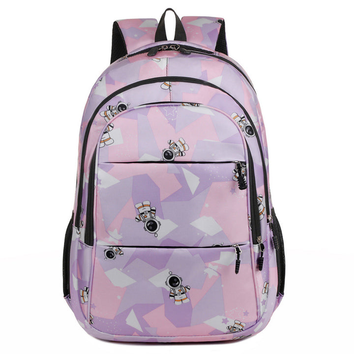 Fashionable school backpack with astronaut motif Bowlift