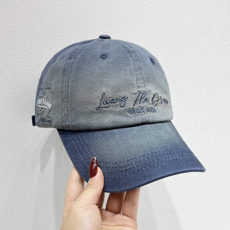 Women's Casual Embroidered Dad Cap Bowlift