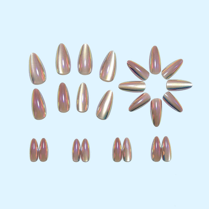 Artificial nails in elegant high-gloss finish Bowlift