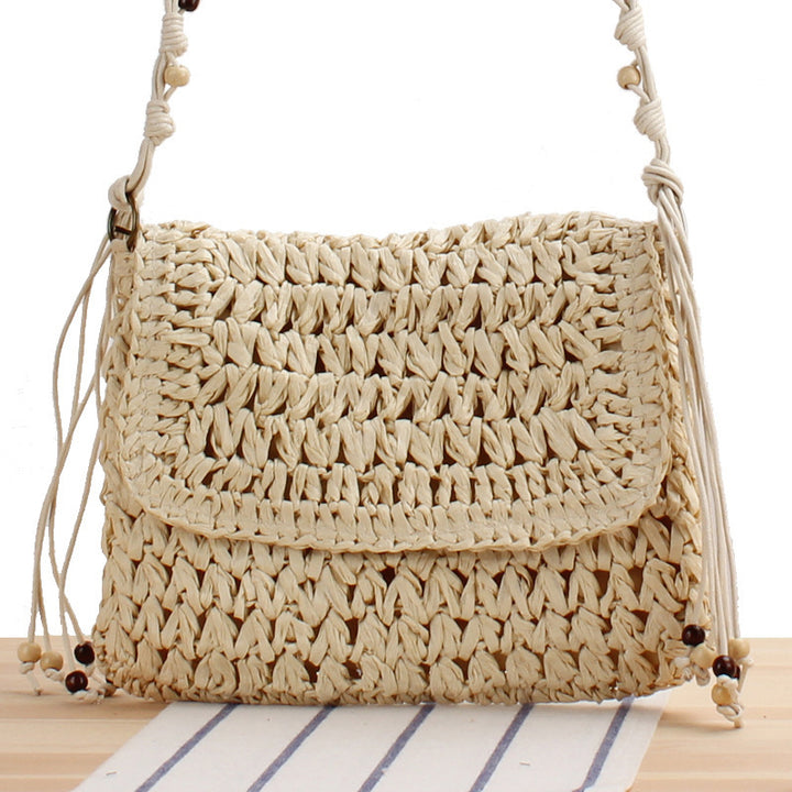 Handbag made of high-quality woven natural material Bowlift