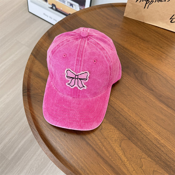 Women's Vintage-Inspired Graphic Baseball Cap Bowlift