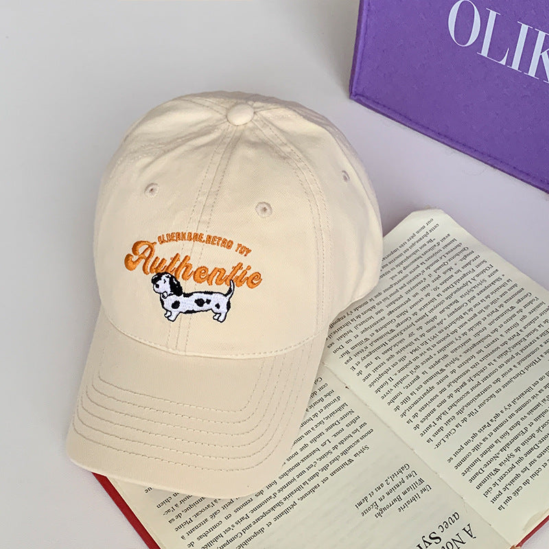 Unisex Vintage-Inspired Embroidered Cap Bowlift