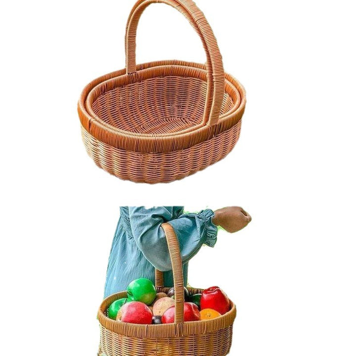 Woven Storage Basket Bowlift