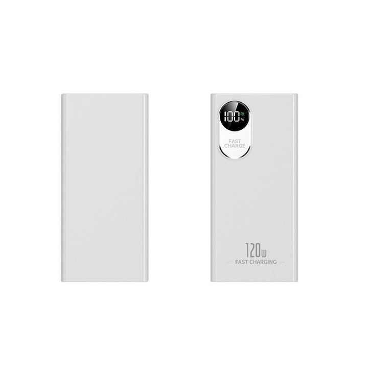 Portable power bank with intelligent energy management and modern LCD display Bowlift