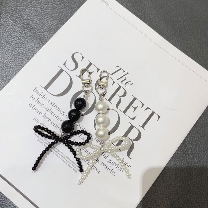 Stylish Beaded Charm Key Holder Bowlift