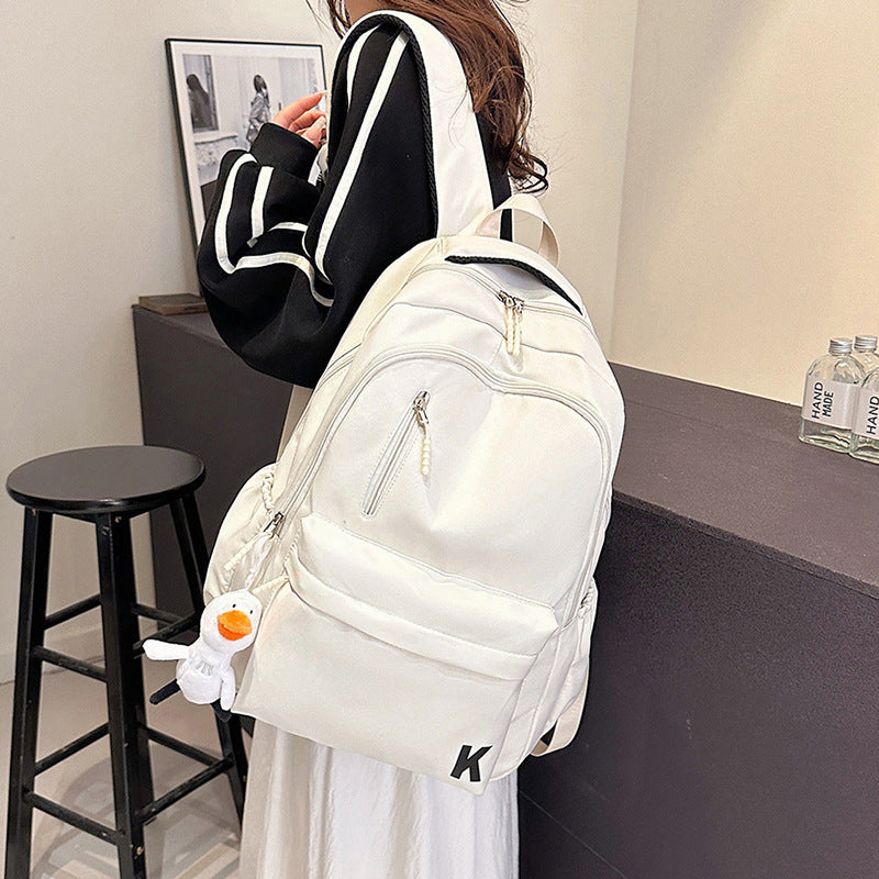 Multifunctional leisure backpack with practical storage Bowlift