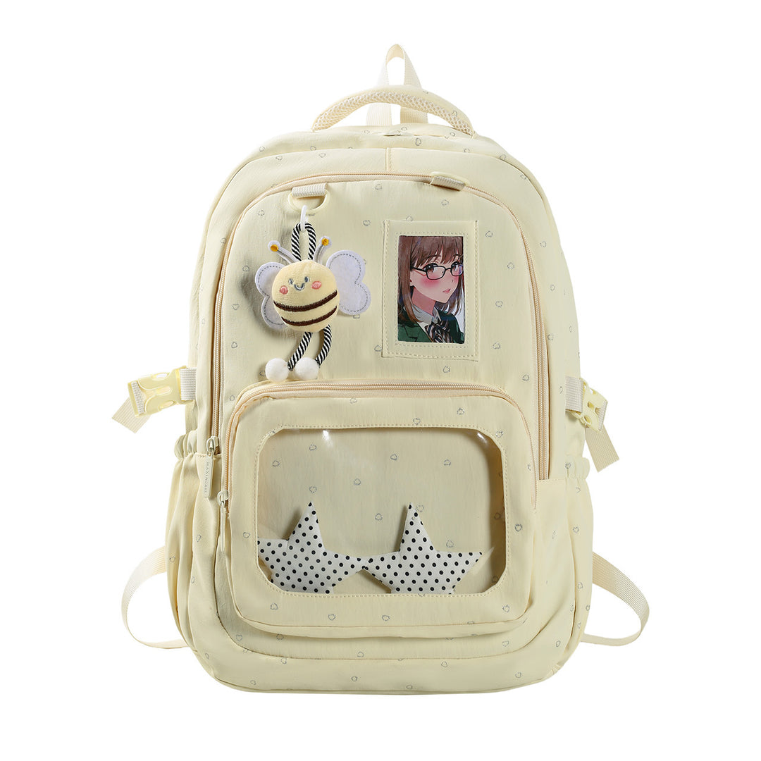 Cute Character-Themed Backpack Bowlift