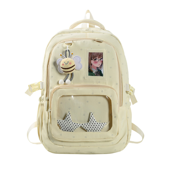 Cute Character-Themed Backpack Bowlift
