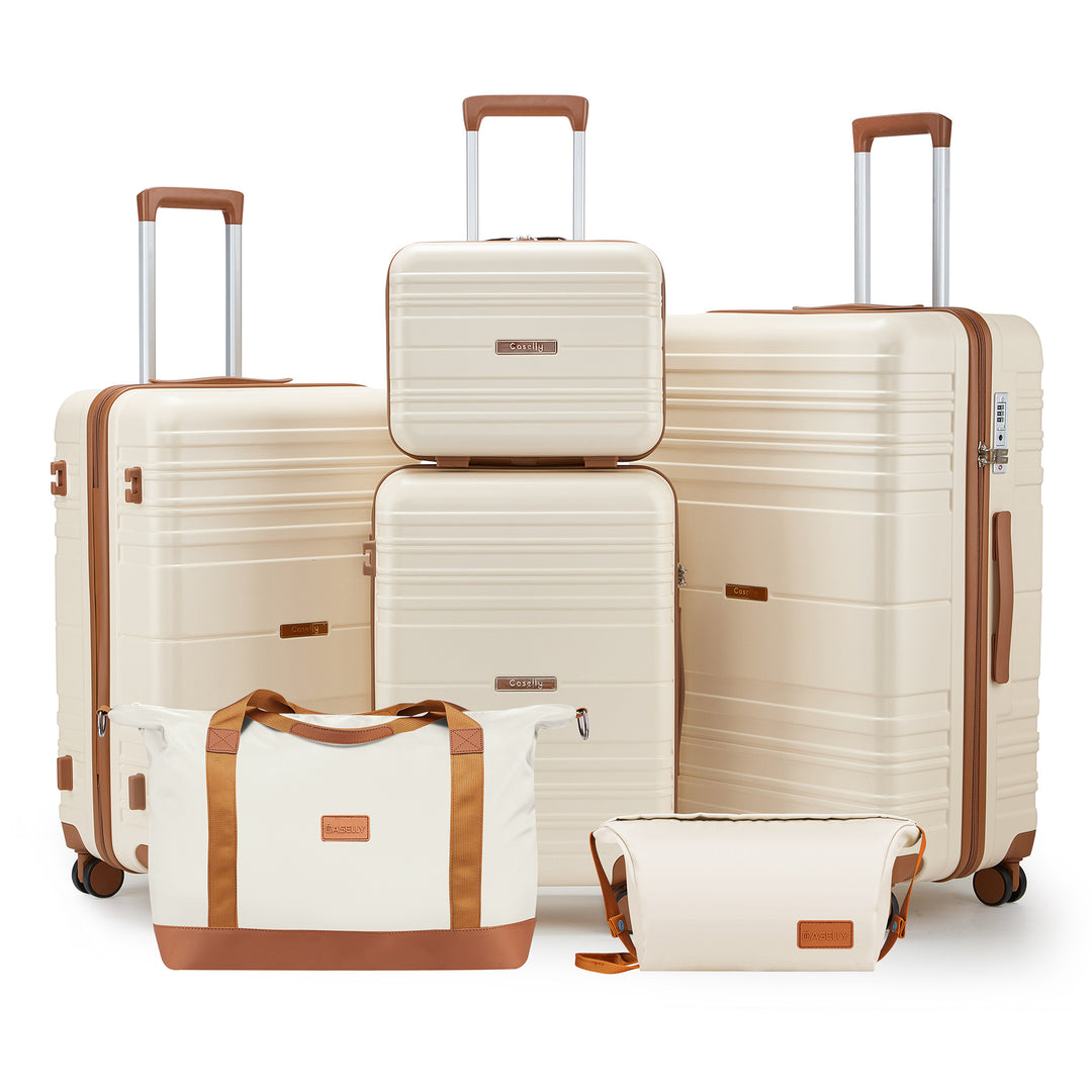 Unisex Premium Hard Shell Travel Luggage Set Bowlift