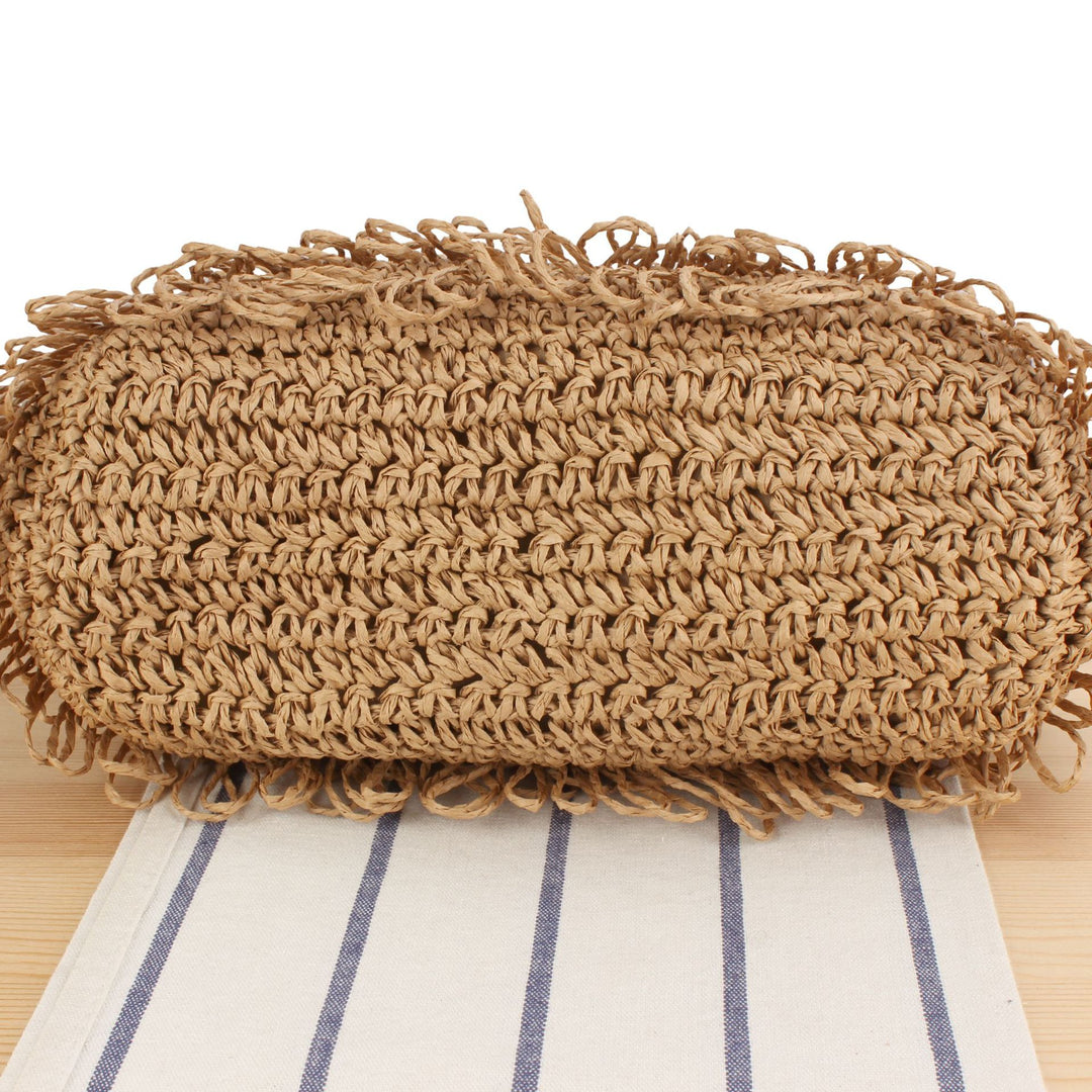 Handbag with Playful Fringe Design Bowlift