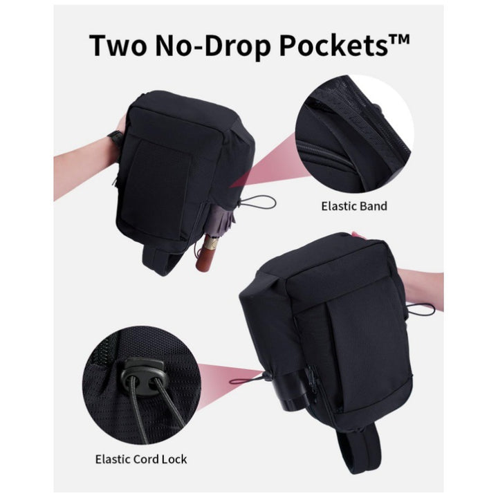 Ergonomic Sling Backpack with Organizer Bowlift