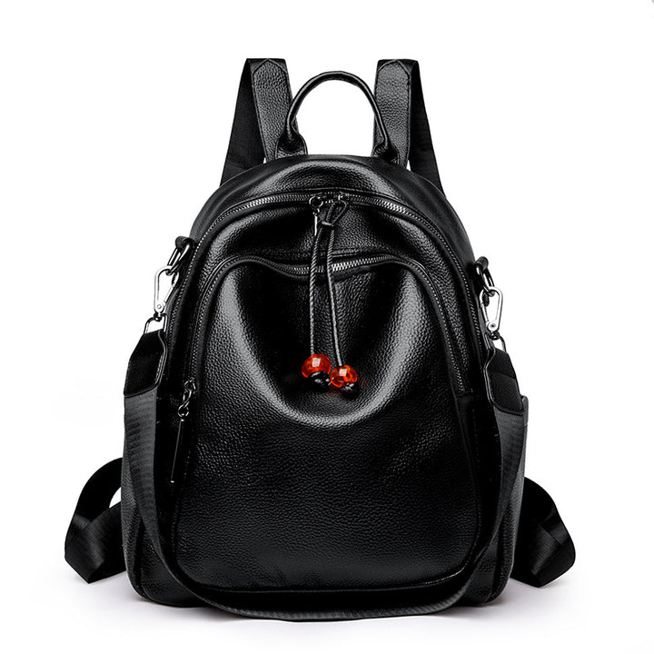 Premium Leather Travel Backpack Bowlift