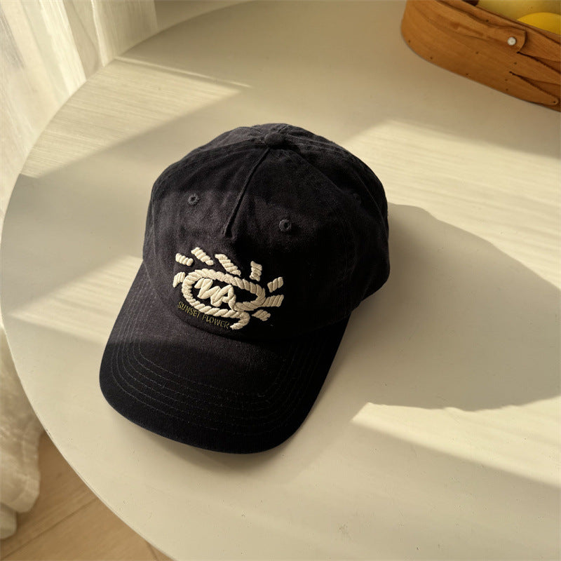 Women's Embroidered Baseball Cap Bowlift