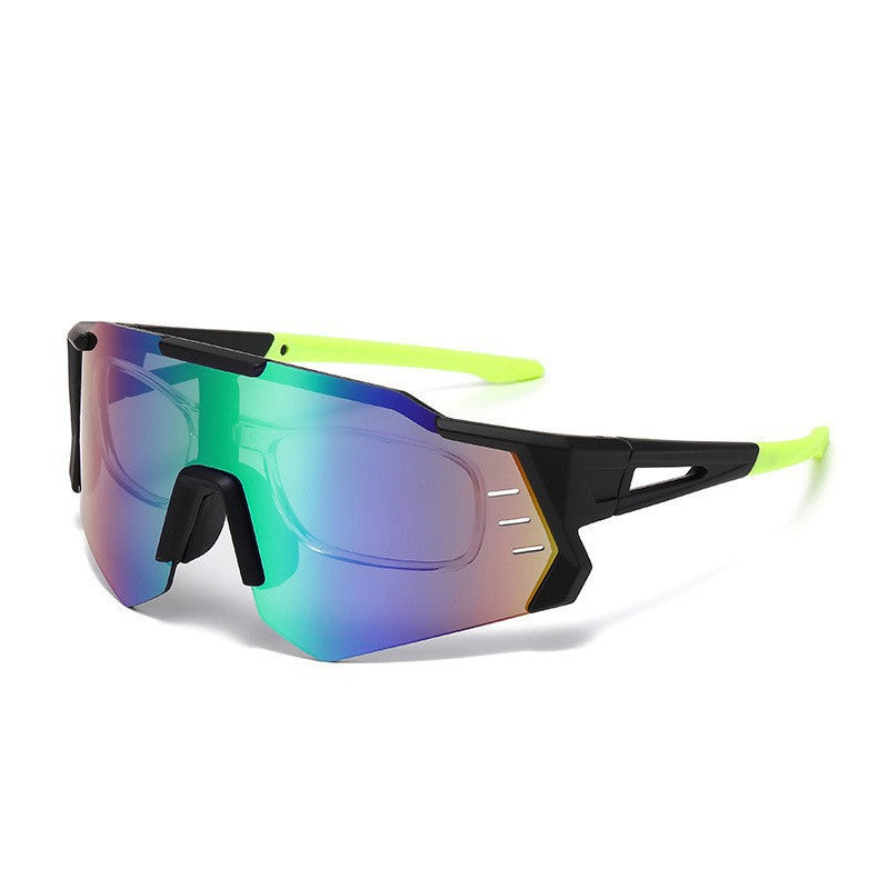 Women's Sporty Racing Sunglasses with Adjustable Nose Pad and High-Quality UV Protection Bowlift