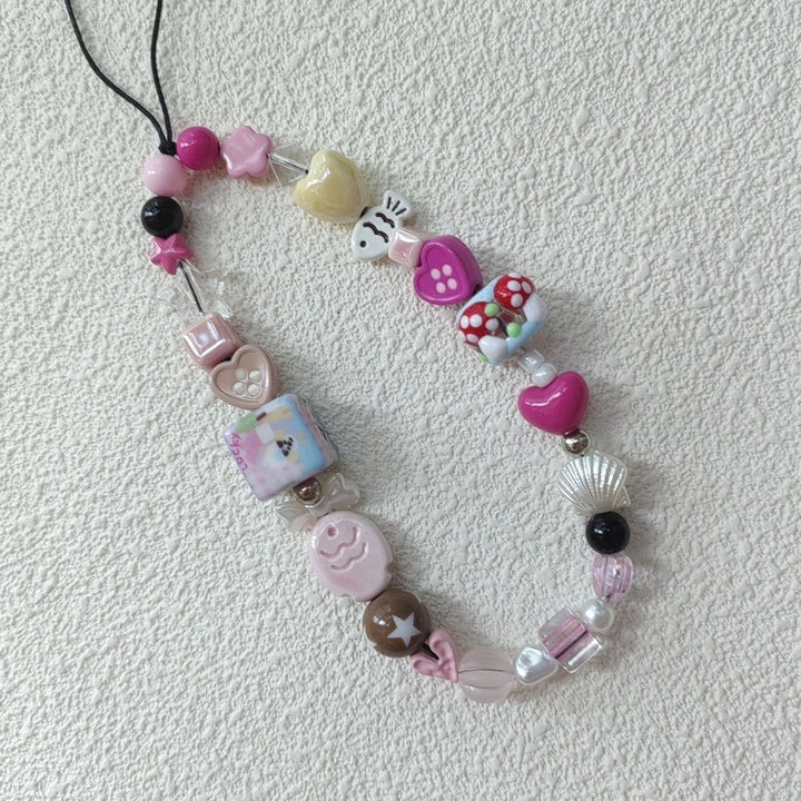 Colorful Charm Beaded Eyewear Lanyard Bowlift