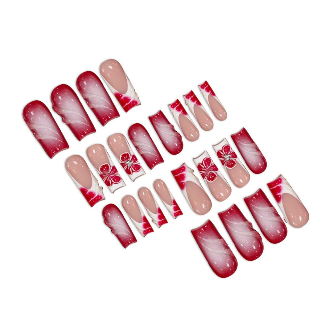 Artistic Premium Press-On Nail Art Bowlift