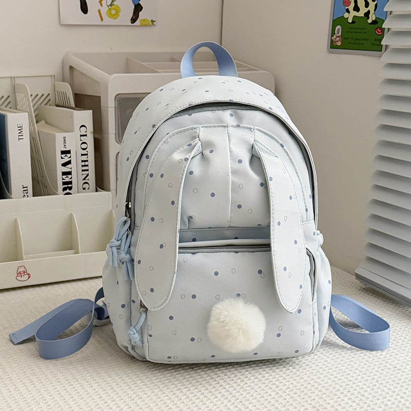 Cute Bunny-Themed Backpack Bowlift