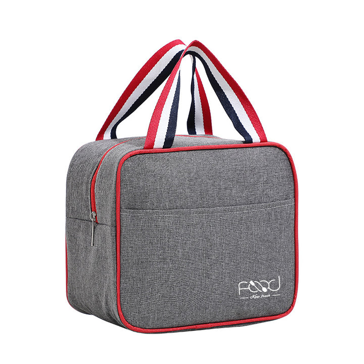 Insulated lunch bag with multi-compartment organizer and adjustable shoulder strap Bowlift