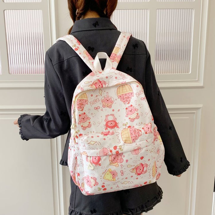 Backpack with Playful Design Bowlift