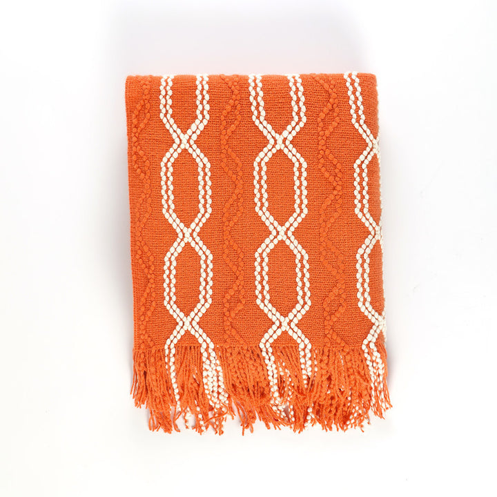 Textured Throw Blanket Bowlift
