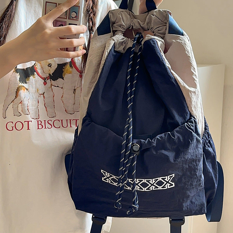 Folding Backpack with Adjustable Shoulder Straps Bowlift